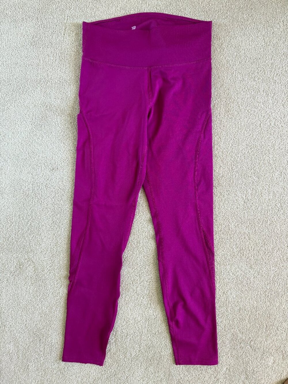 All in Motion Purple Mesh Panel Leggings | Size S | NWOT